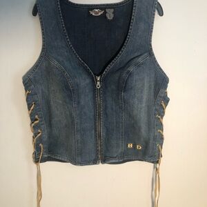 Women’s Harley-Davidson Denim Vest